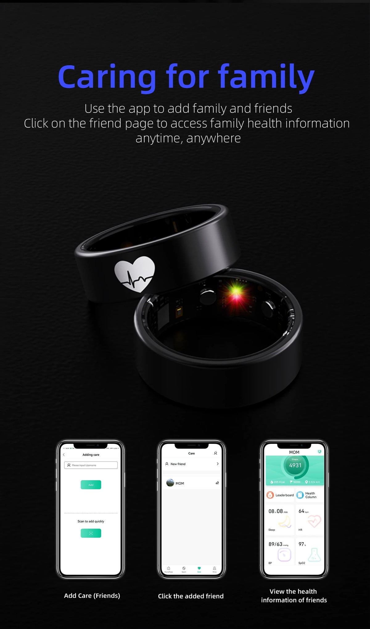 MODERISE Active Smart Ring
