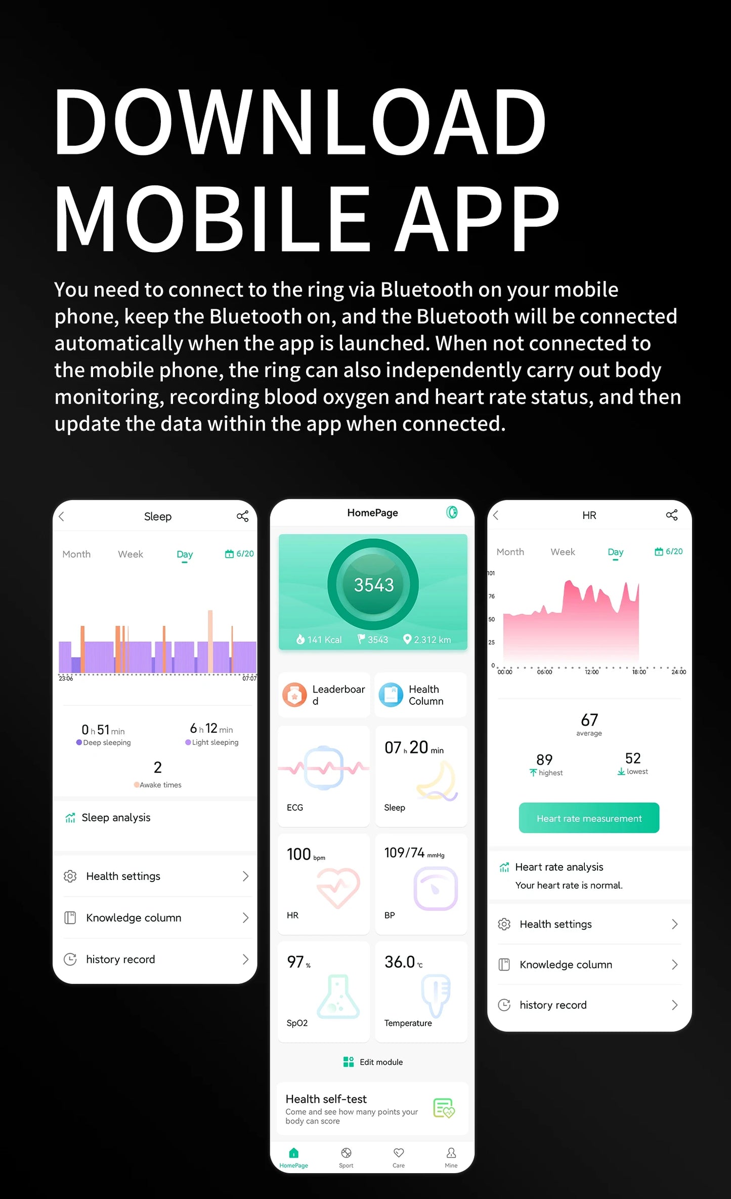 MODERISE Active Smart Ring