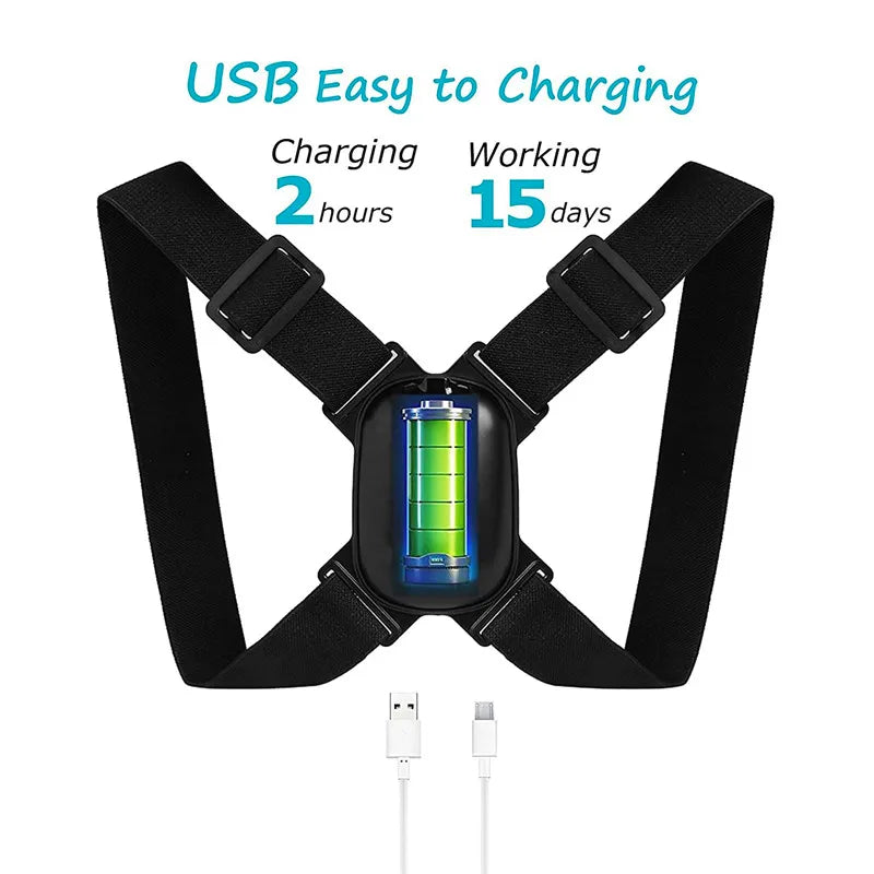 MODERISER Smart Posture Corrector ,Vibration Reminder for Back Straightening