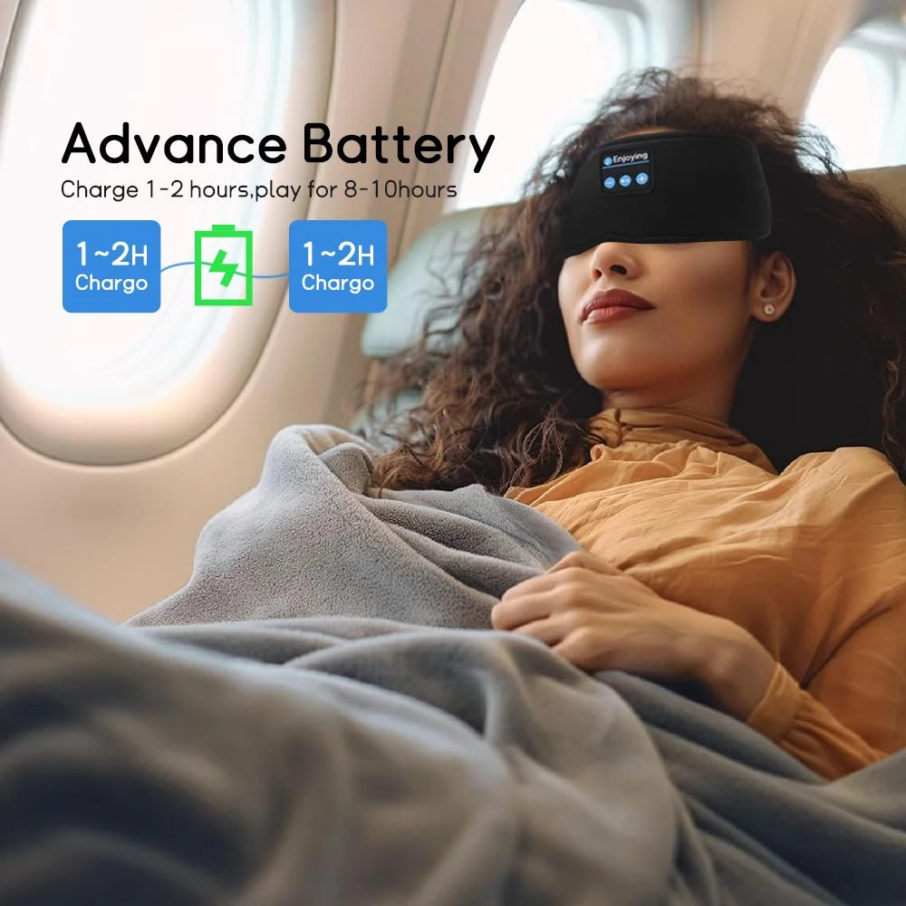 MODERISE Sleep Headband  Wireless Bluetooth Music Eye Mask