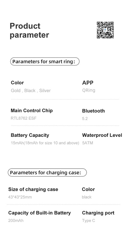 MODERISE  Elite Smart Ring.