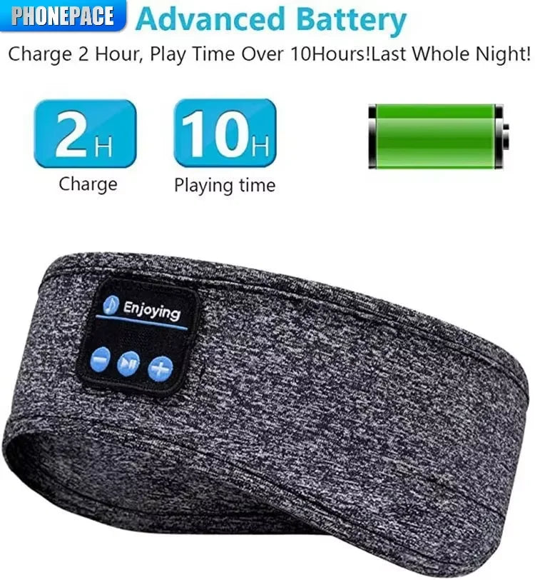 MODERISE Sleep Headband  Wireless Bluetooth Music Eye Mask