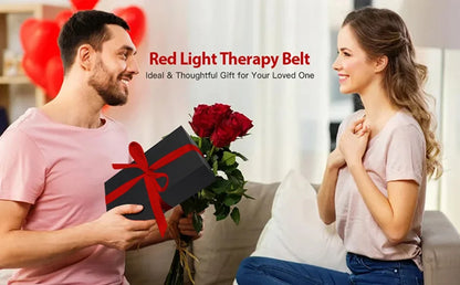MODERISE Red Light Therapy Belt  Infrared Wrap for Pain Relief