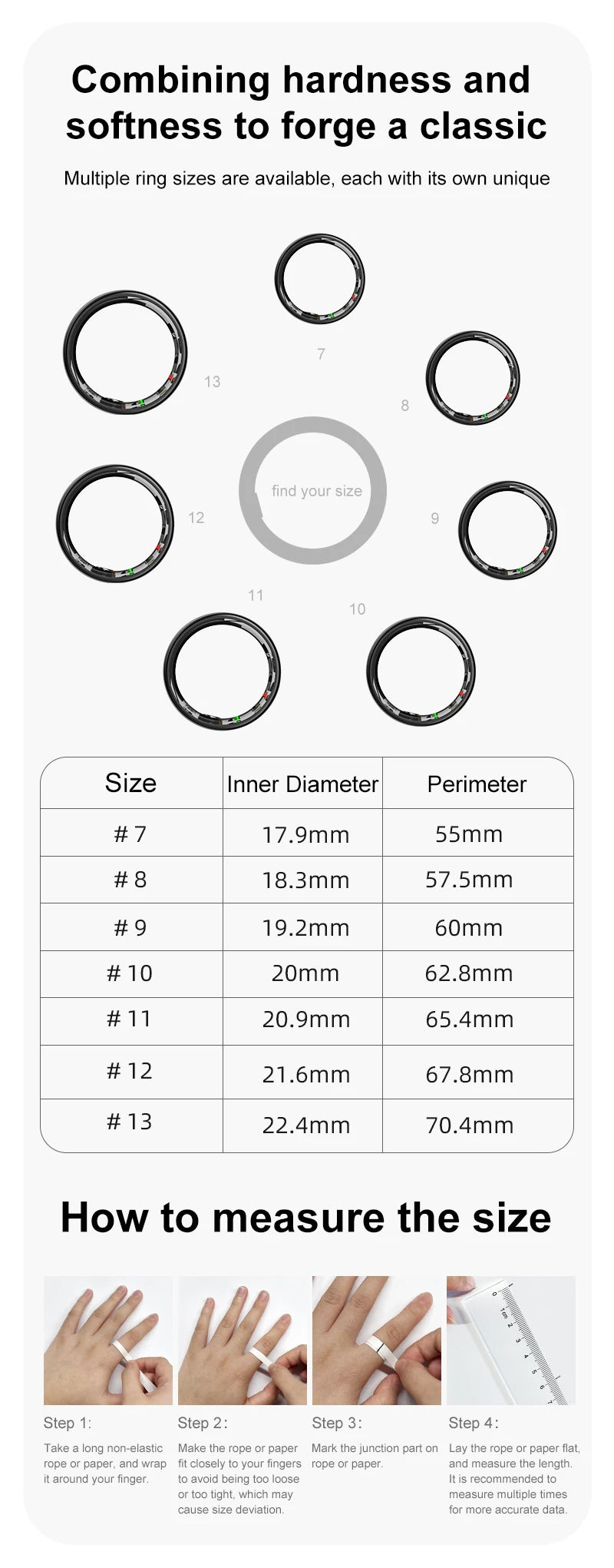 MODERISE Classic Smart Ring