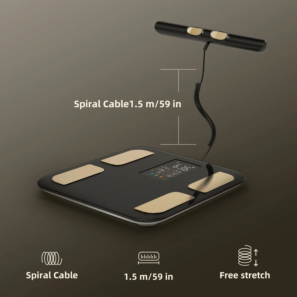 MODERISE Smart Body Composition Scale  ,20 Essential Health Metrics