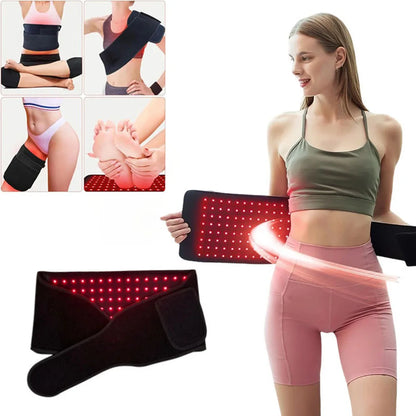 MODERISE Red Light Therapy Belt  Infrared Wrap for Pain Relief